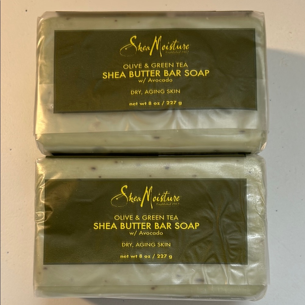 Shea Moisture Olive & Green Tea Shea Butter Bar Soap